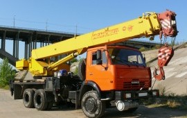 Аренда автокрана 25т. 31,7м.