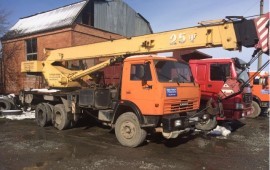 Аренда автокрана 25тн