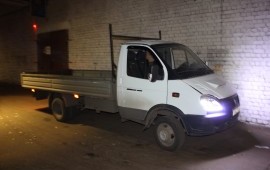 Грузоперевозки на открытой газели