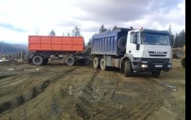 Услуги самосвала от20 до50тонн