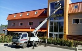 Аренда заказ услуги автовышки спецтехники