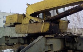 Запчасти к автокрану 14 тонн