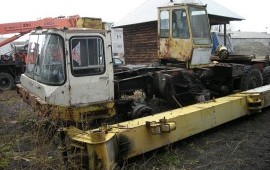 Автокран на запчасти