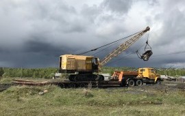 Услуга аренда Экскаватор Драглайн ЭО-5111 ЭО-4111