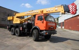 Автокран Камаз Галичанин (вездеход 6*6) 25 тонн