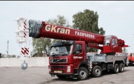Автокраны от 25т до 60т