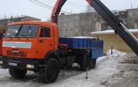 Манипулятора камаз вездеход (кран борт) 10т/3т