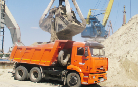 Купить щебень с доставкой из порта. Рыбинск