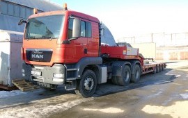 Тягач MAN TGS 33.480 с полуприцепом FAYMONVILLE ST
