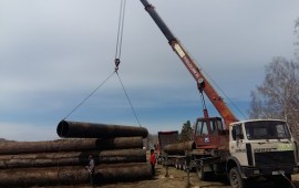 Услуги АВТОКРАНА 16 тонн, стрела 18 метров