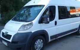 Заказ/услуги пассажирского микроавтобуса