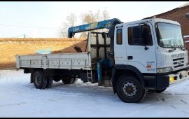 Грузоперевозки кран-борт услуги/заказ манипудятора