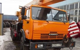 Автокран вездеход 25т/28м