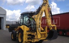 Аренда экскаватора-погрузчика New Holland b110b