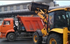 Аренда экскаватора погрузчика JCB с г/молотом