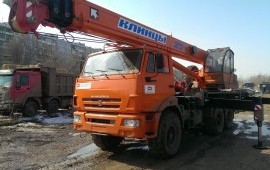 Автокраны до 40т