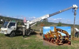 Японские ямобуры, полноприводные, КАМАЗ 4х4, экскаваторы