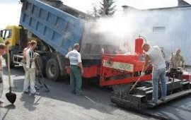 Осуществляем асфальтирование
