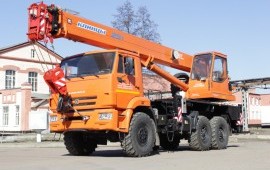 Кран вездеход 25т