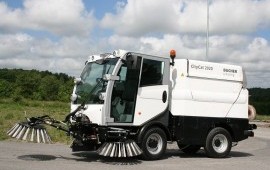Вакуумно подметальная машина BUCHER CITYCAT 2020.