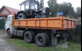 самосвал с боковой разгрузкой заказ/услуги