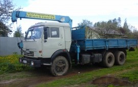 Услуги манипулятора-крана услуги грузоперевозки