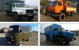 Аренда вахтового автобуса-вездехода