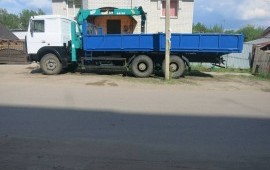 Услуги манипулятора-крана на базе МАЗ