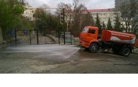 Услуги поливомоечной машины КДМ Зима-Лето