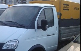 Компрессор XAS 97 с мощными бетоноломами