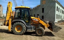 Аренда экскаватор погрузчик JCB
