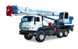 Кран автомобильный КС-55713