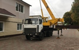 Услуги автокранов 25 т., 32 т