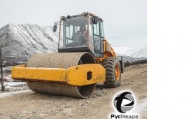 Аренда катка Иркутск*область услуги экскаватора