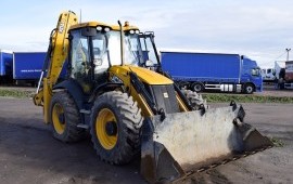 Аренда экскаватора погрузчика JCB