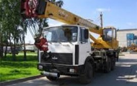 Сдаем в аренду автокран 25 т