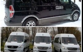Заказ микроавтобусов 20 мест, минивенов 11 мест