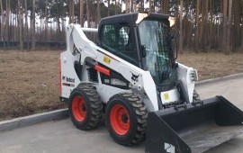 Аренда услуги минипогрузчика Bobcat