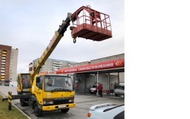 Услуги автовышки от 15 до 25м. Автокрана 5т