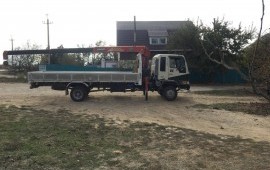 Услуги манипулятор-кран заказ грузоперевозка