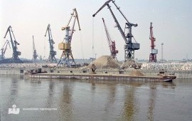 Грузовой порт. Песок, Щебень, гравий, шлак