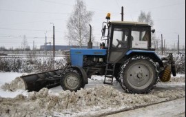 Аренда трактора МТЗ. Уборка и вывоз снега