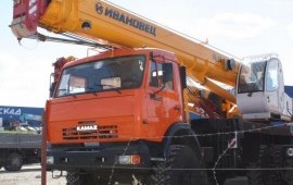 Аренда автокрана 14 - 50тн.