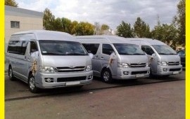 Пассажирские перевозки, заказ микроавтобуса Hiace
