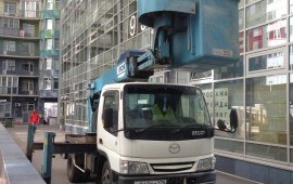 Автовышка 14 метров, телескоп