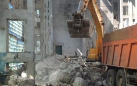 Вывоз строительного мусора и грунта