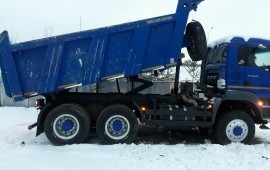 Работа самосвала