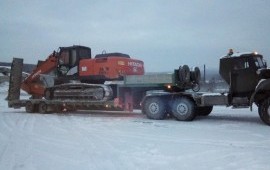 Трал низкорамный с лебёдкой. эвакуатор.