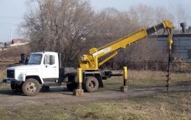 Аренда ямобур автомобильный
