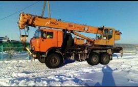 Услуги*аренда автокрана*вездеход*Омск*область